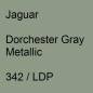Preview: Jaguar, Dorchester Gray Metallic, 342 / LDP.